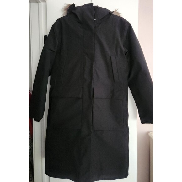 *NWT* QUINCE Women's Responsible Down Hooded Long Parka-Black-$1k+ Retail-Size S - Picture 11 of 16